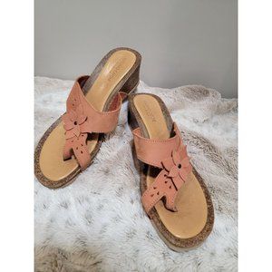 Massimo Caponi Sandals, Size 9.5 M, Made in Italy